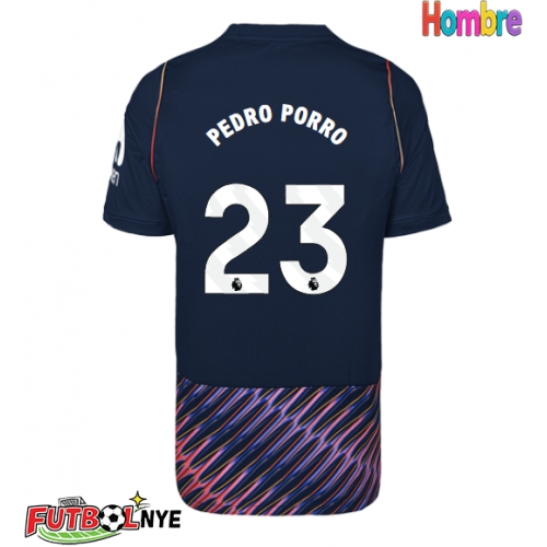 Camiseta Tottenham Hotspur Pedro Porro #23 Visitante Equipación 2026-27 manga corta